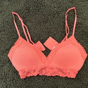 Aerie lightly lined wireless T-shirt bra 34C